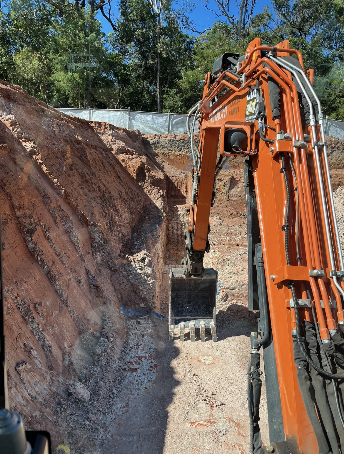 Detailed excavation works